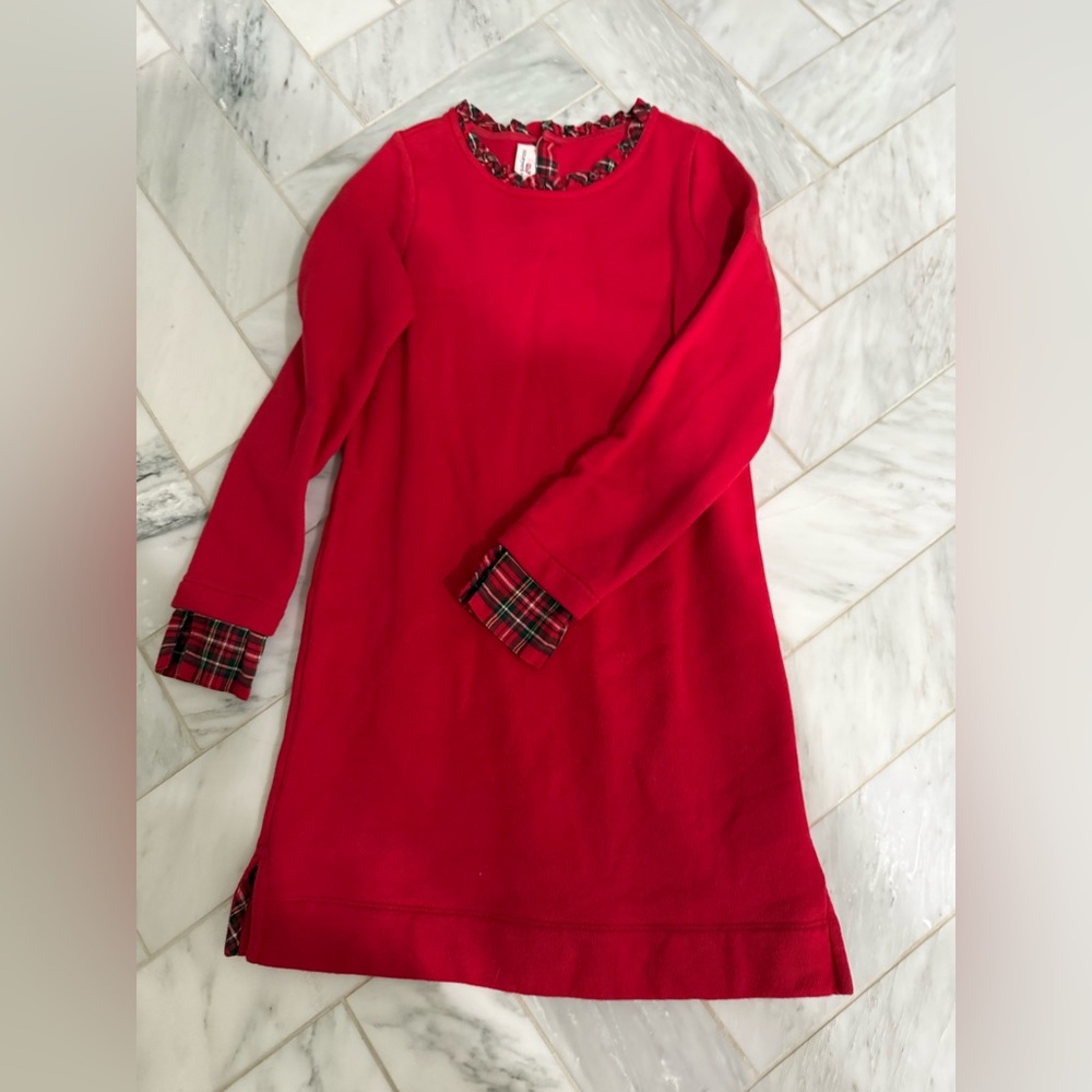 Vineyard Vines Christmas sweatshirt dress size Medium (10-12)
